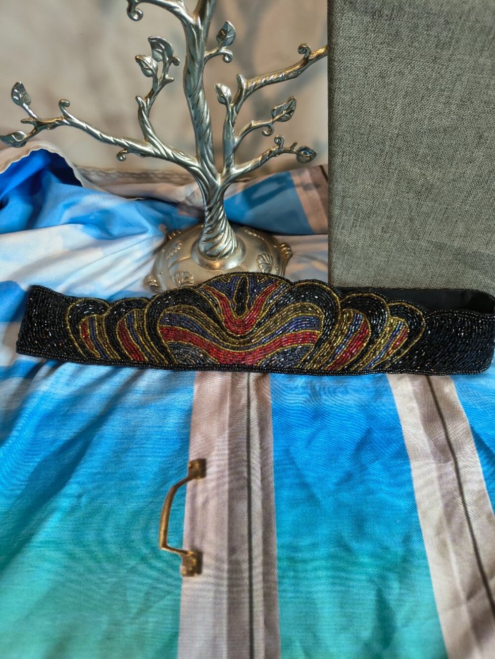 Hand Made Glass Sea beaded Belt